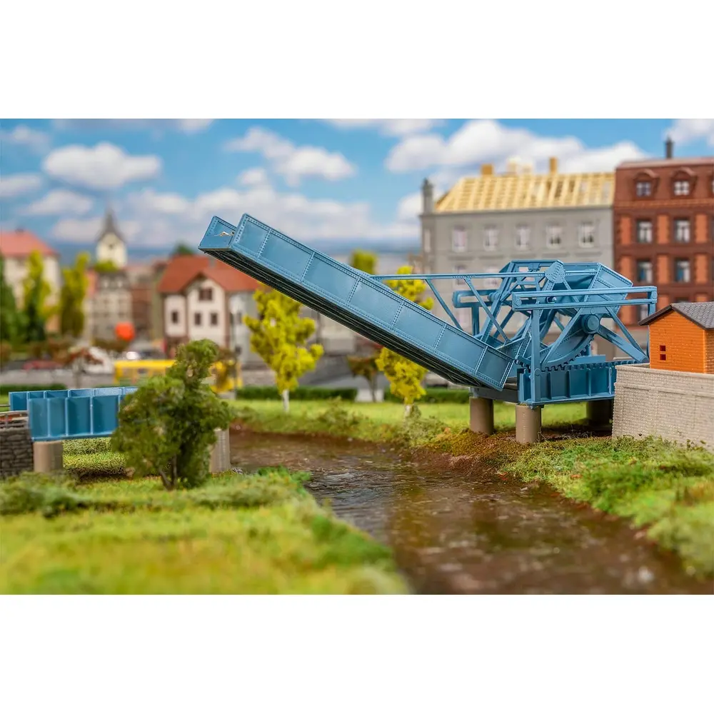Pont basculant avec entraînement - Faller 222600 - N 1/160 - EP II - 290 x 149 x 94 mm - 3