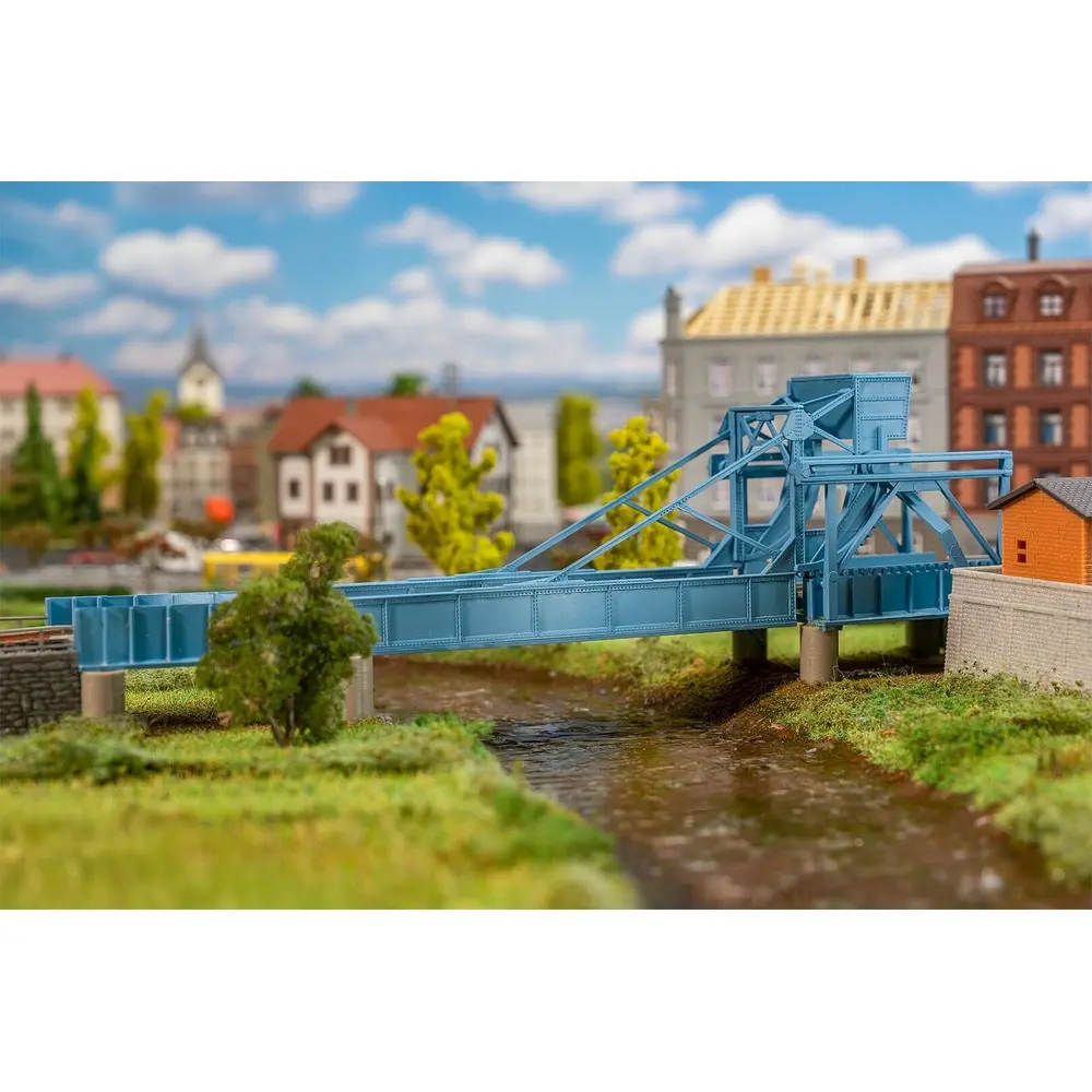 Pont basculant avec entraînement - Faller 222600 - N 1/160 - EP II - 290 x 149 x 94 mm - 2