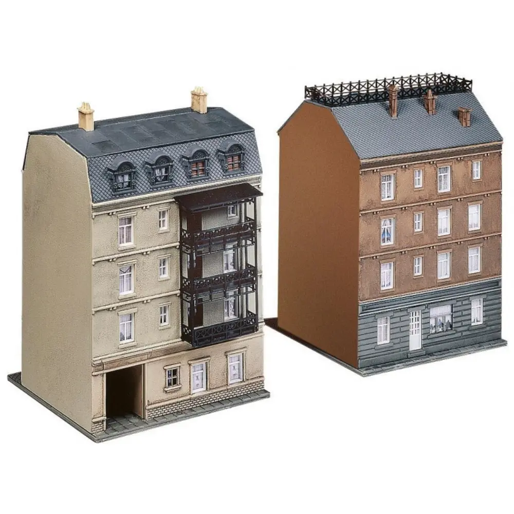 2 immeubles de ville - Faller 232307 - N 1/160 - 2