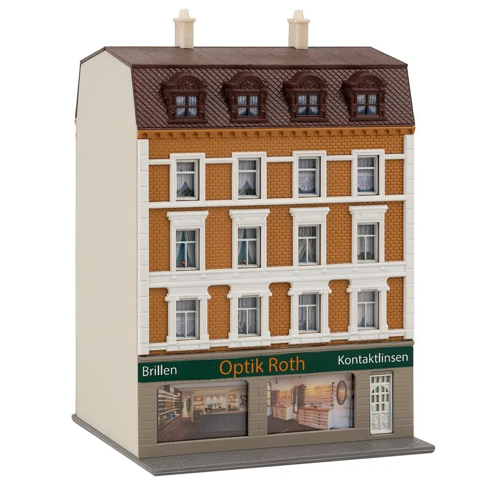 Maison de Ville au dessus d'un Opticien - Faller 232179 - N 1/160 - 2