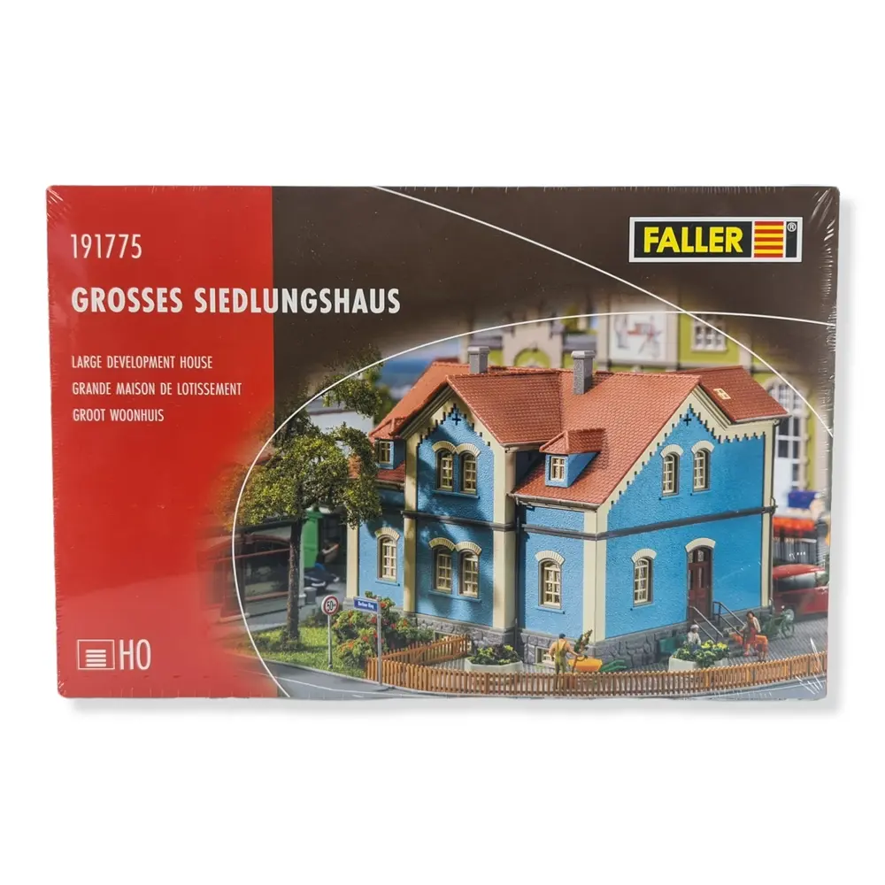 Grande Maison de lotissement -  FALLER 191775 - HO 1/87 - Ep III  - 4