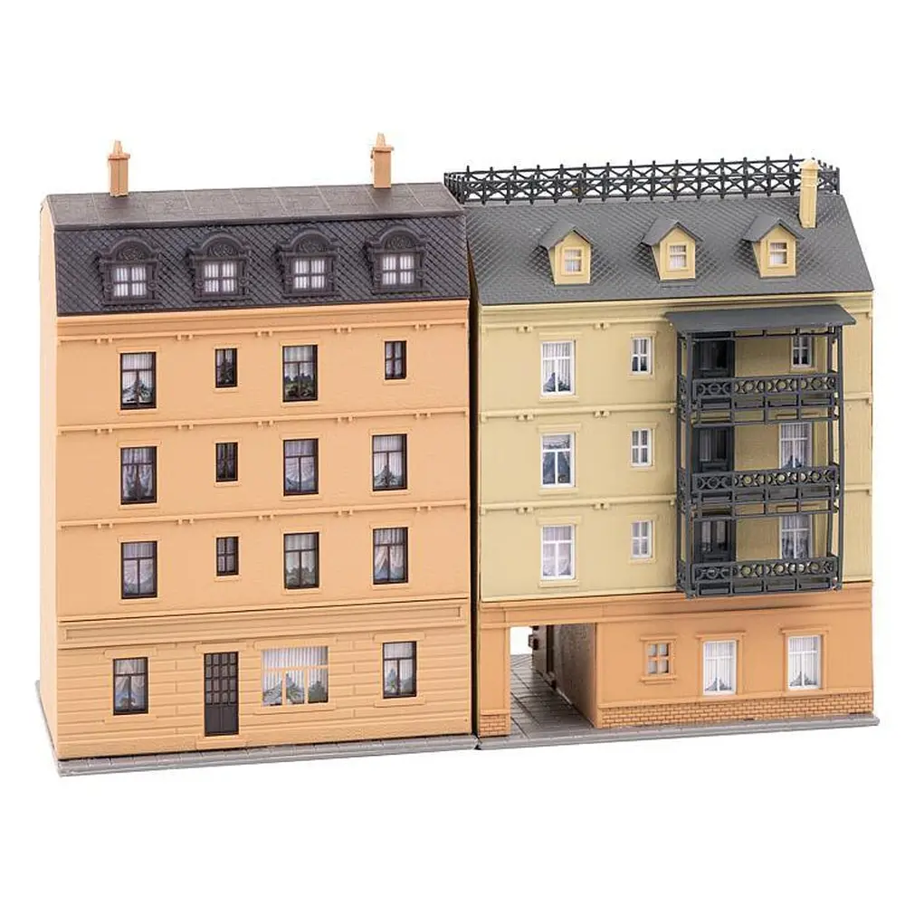 Immeubles urbains avec épicerie fine et pharmacie - Faller 232384 - N 1/160 - 2