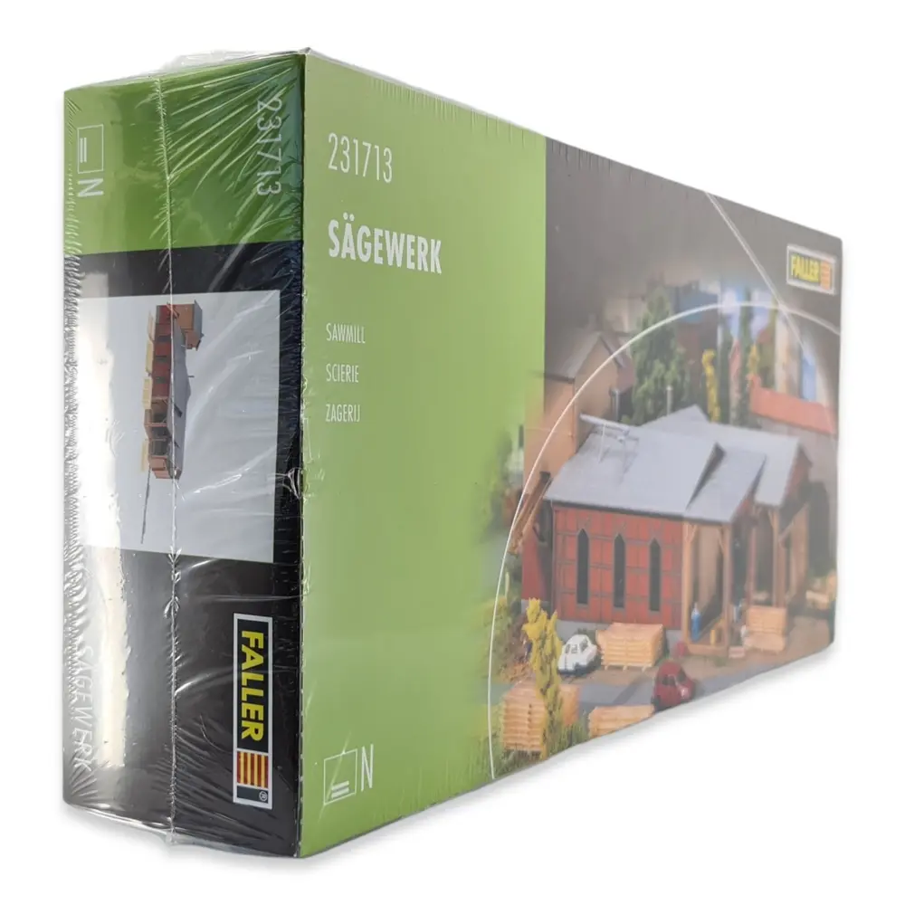 Bâtiment industriel "Scierie" - Faller 231713 - N 1/160 - EP II - 4