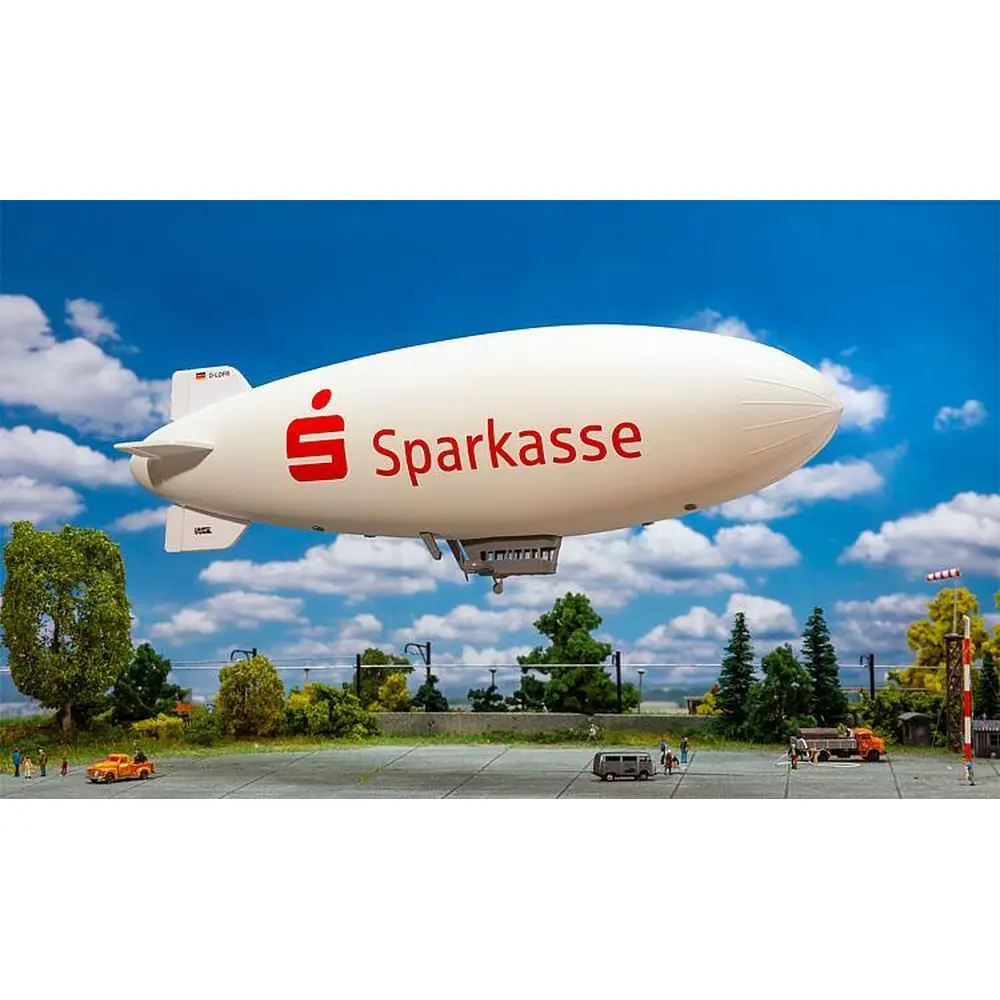 Dirigeable "Sparkasse" blanc Faller 222412 - N : 1/160 - EP V - 2
