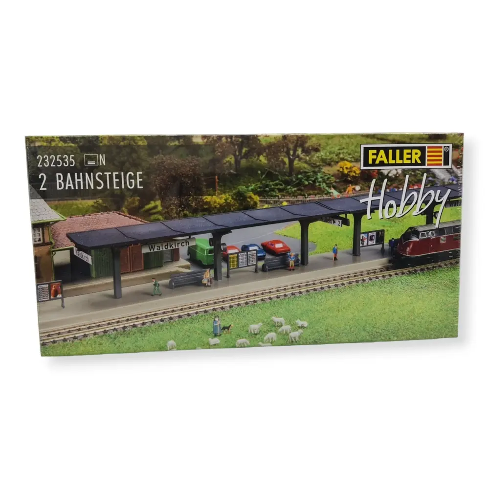 2 Quais de gare - Faller 232535 - N 1/160 - Ep II - 4