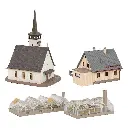 Ensemble d'action du village - Faller 239010 - N 1/160  - 2