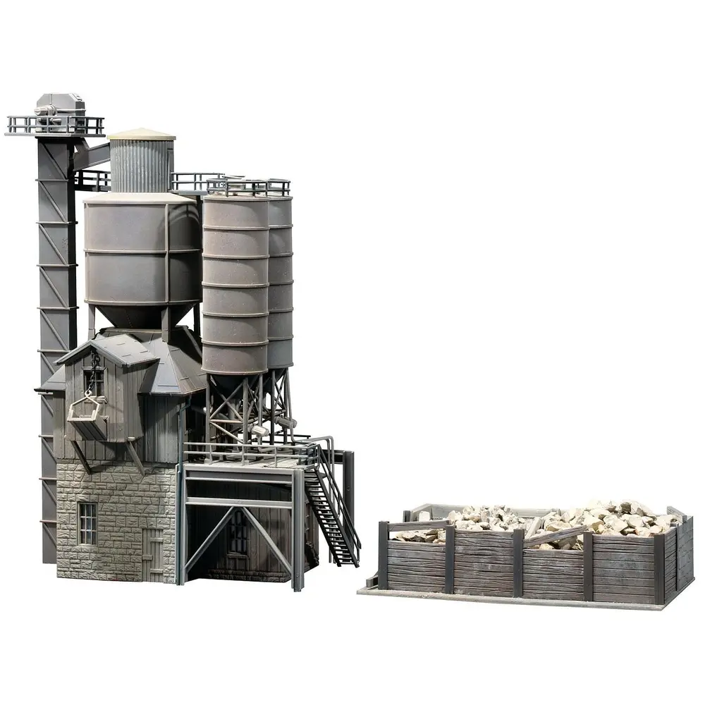 Ancienne centrale à béton - Faller 191816 - HO 1/87 - Ep III - 2