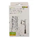 Set 3 Lanternes à arc à LED 1 branche Faller 272131 - N 1/160 - hauteur 65 mm - 2