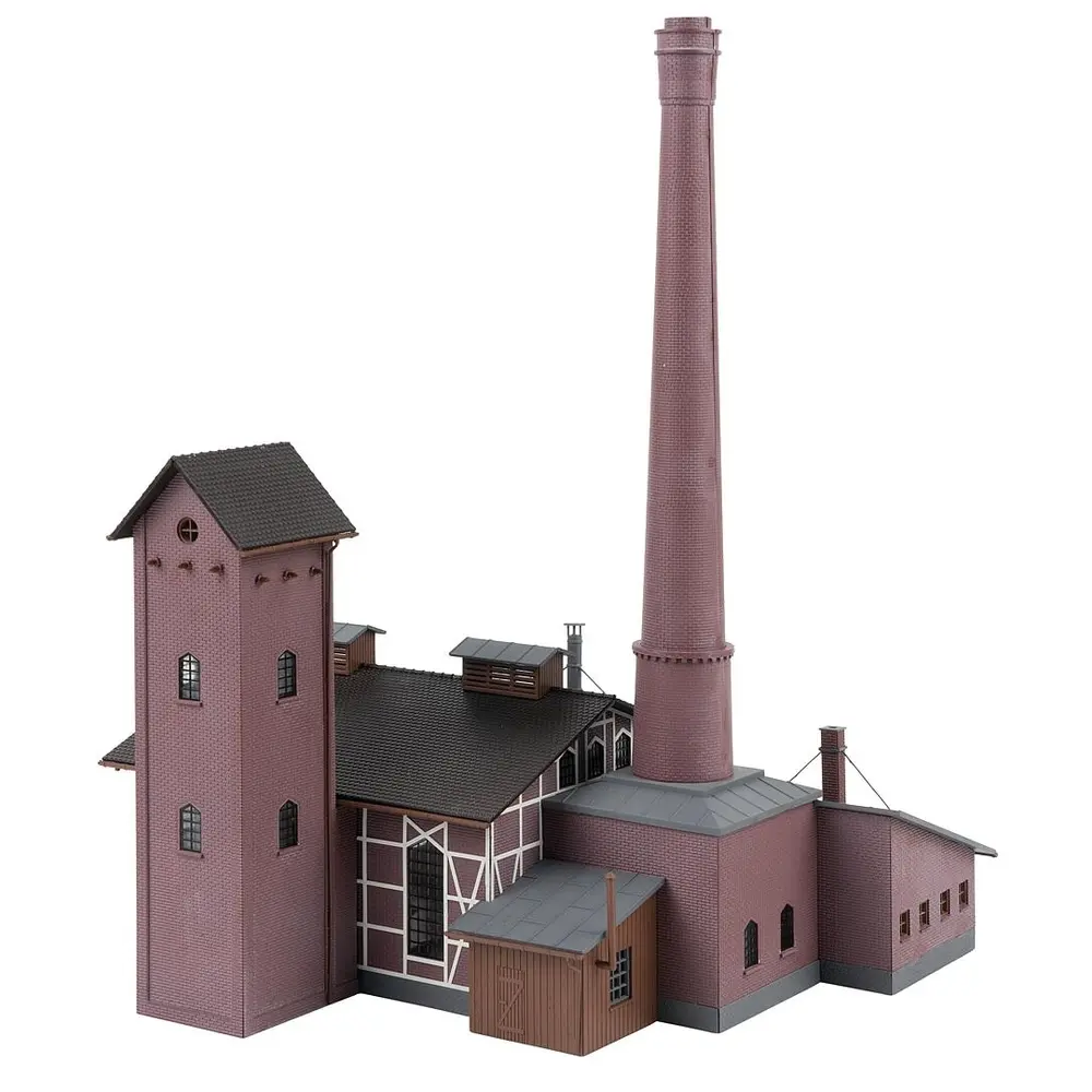 Centrale avec cheminée en briques - Faller 191794 - HO 1/87 - EP III - 2