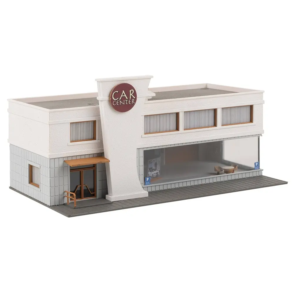Coffret Parc d'activité Automobile Faller 190086 - HO : 1/87 - EP IV - 4 Maquettes - 4