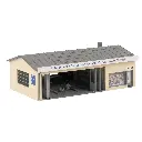 Coffret Parc d'activité Automobile Faller 190086 - HO : 1/87 - EP IV - 4 Maquettes - 6