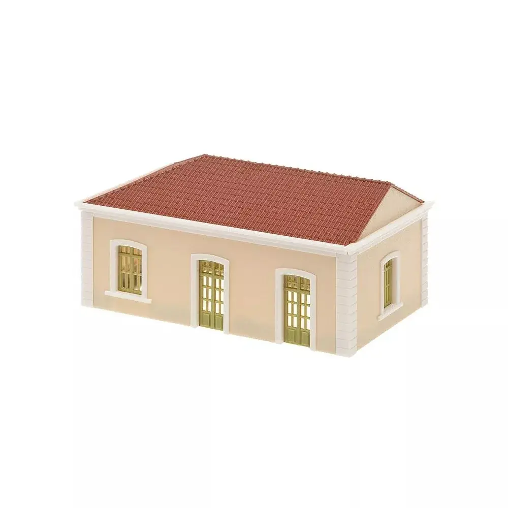 Aile de gare Saint Julien - Faller 191102 - HO 1/87 - Ep I - 2