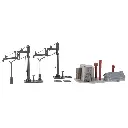 Ensemble pour petit dépôt ferroviaire - Faller 190140 - HO 1/87 - 236 Pièces - EP II  - 6