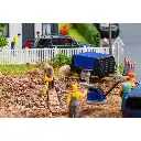 Ouvrier du bâtiment avec compresseur - Faller 180693 - HO 1/87 - EP V - 74 x 46 x 27 mm - 2