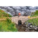 Petit pont de pierre - Faller 180866 - HO : 1/87 - 72 x 18 x 25 mm - 2
