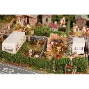 2 Jardins avec caravanes - FALLER 180495 - HO 1/87 - EP III - 2