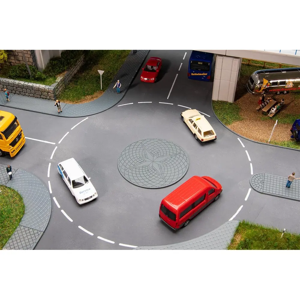 Mini rond-point Faller 180277 - HO : 1/87 - EP III - 2