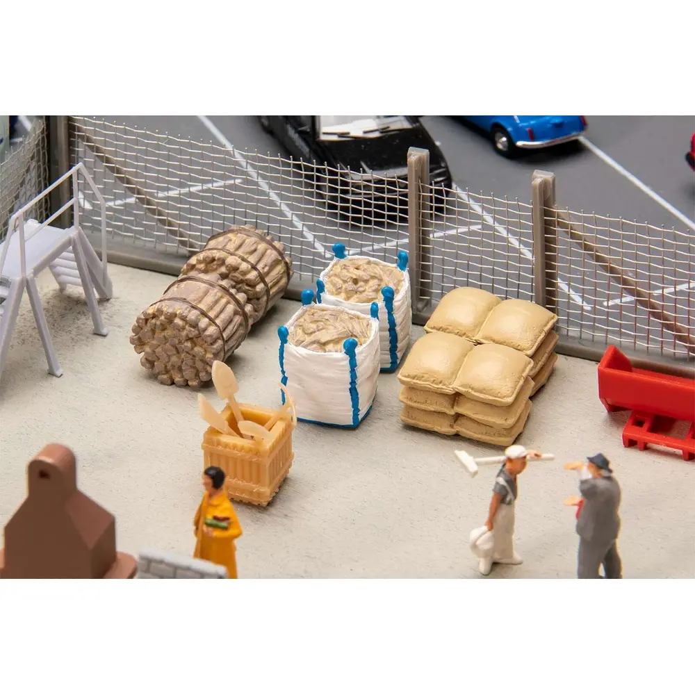 Kit accessoire ensemble de fret - Faller 180348 - HO 1/87 - EP V - 3