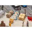 Kit accessoire ensemble de fret - Faller 180348 - HO 1/87 - EP V - 3