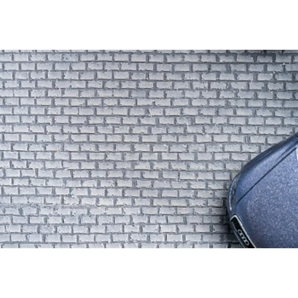 Revêtement route pavée gris clair premium - Faller 170310 - HO 1/87 - 2