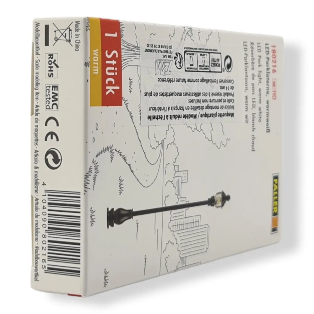 Réverbère de rue à LED - FALLER 180216 - HO 1/87  - 2