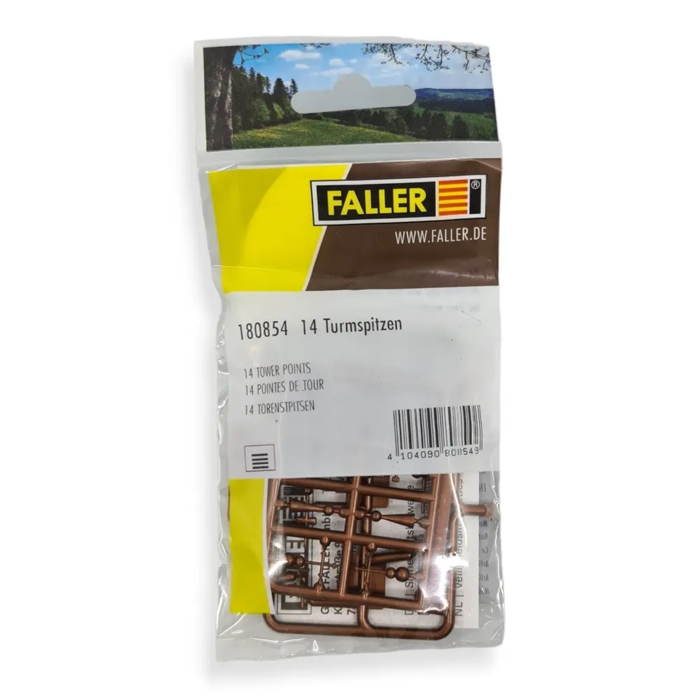 14 pointes de tour - FALLER 180854 - HO 1/87 - EP I - 2