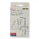 Lot de 3 lampadaires modernes LED - Faller 180121 - HO 1/87 - 3