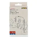 Lampadaire à LED blanc - Faller 180219 - HO 1/87 - hauteur 94 mm - 3