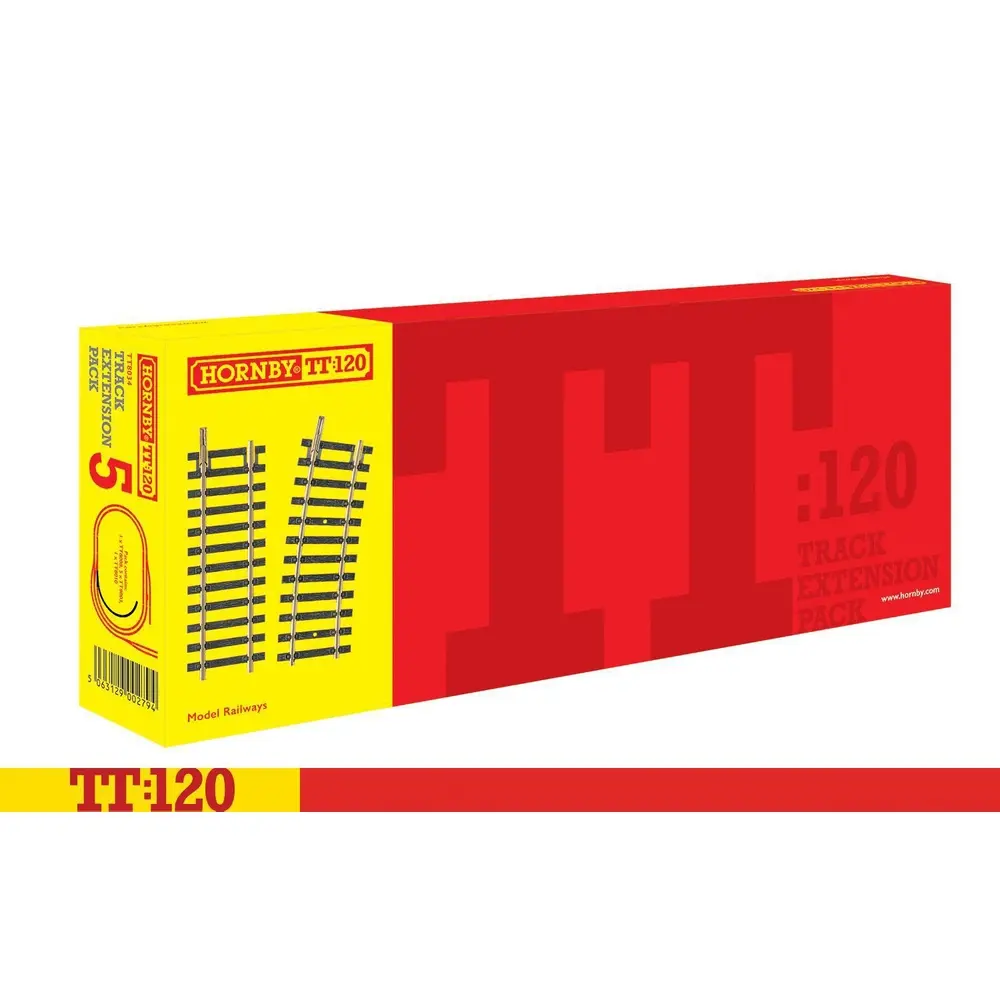 Pack de 5 pistes - Hornby TT8034 - 1/120 - 2