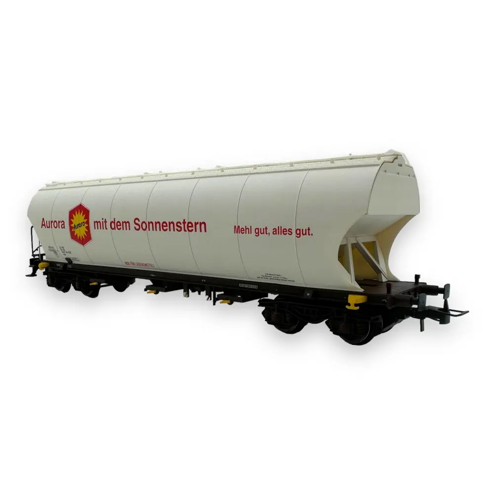 Wagon trémie Aurora à toit pivotant - Rivarossi HR6625 - HO 1/87 - DB - Ep V - 2R - 2
