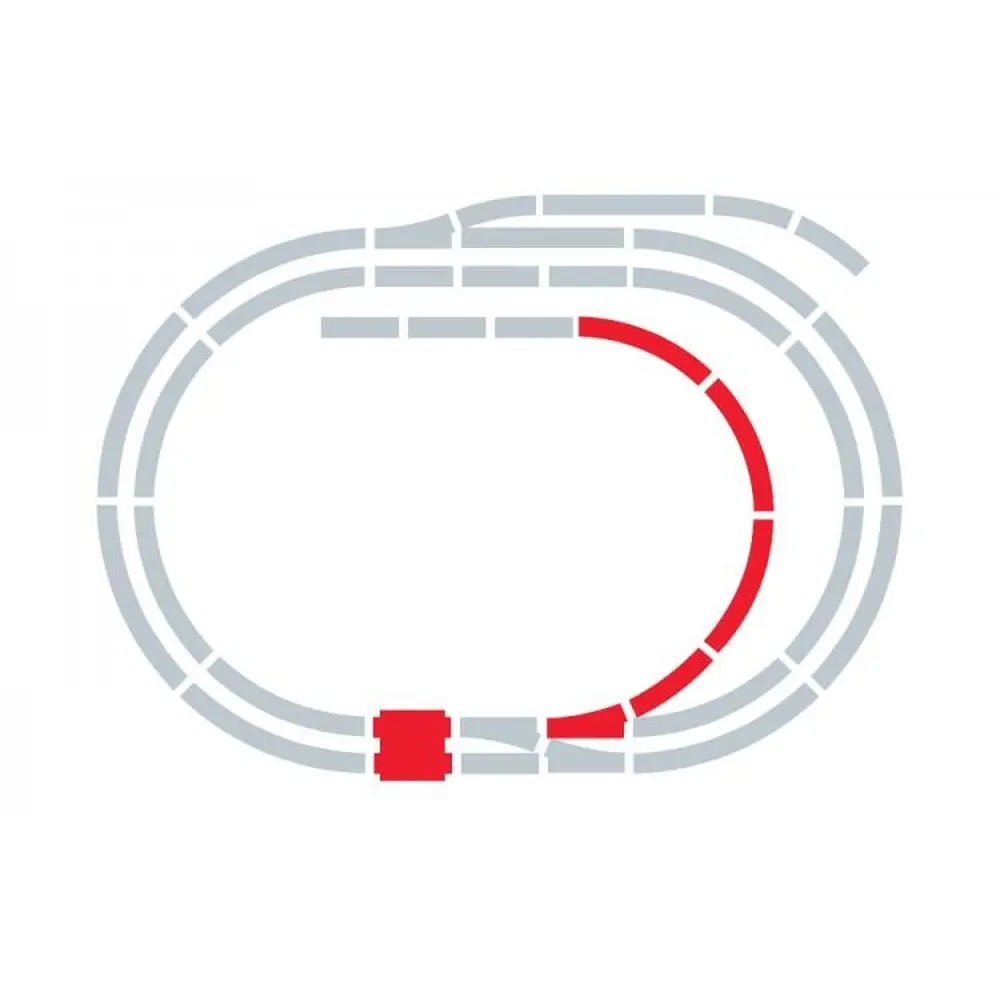 Pack de rails, set d'extension D - 2