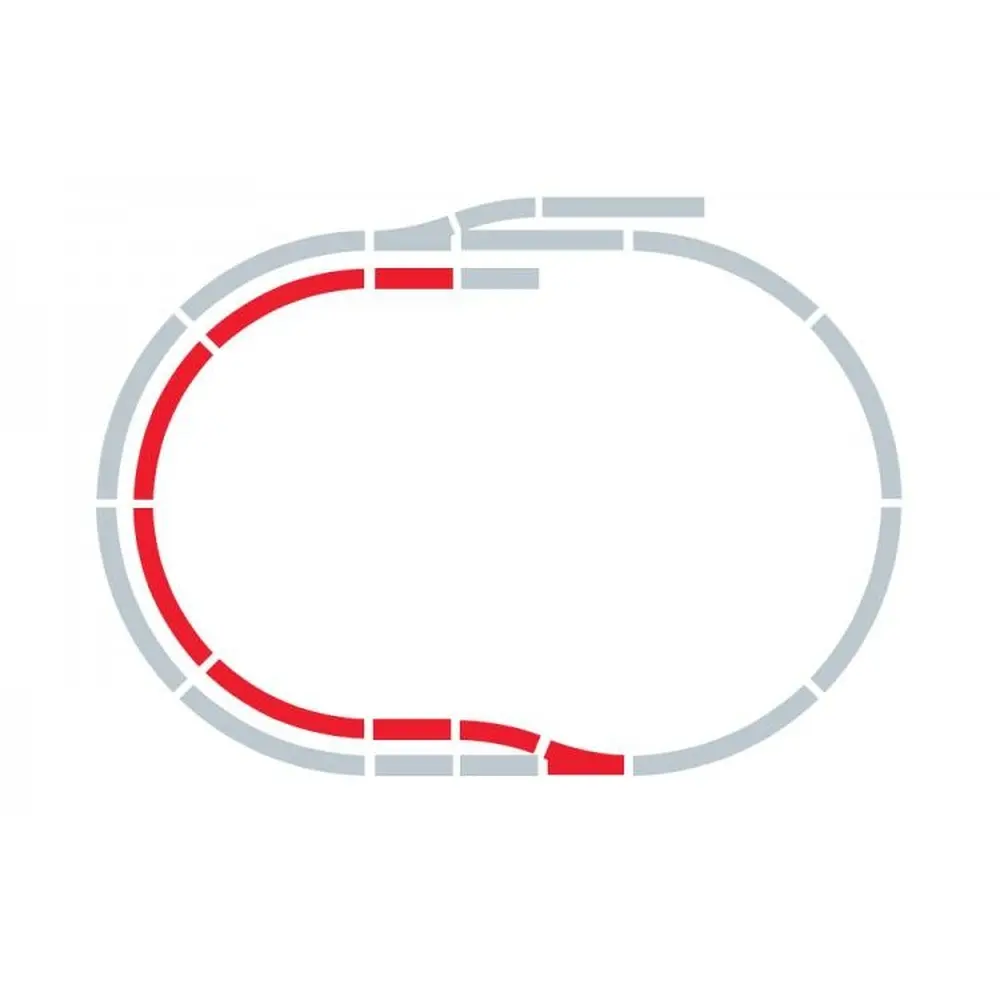 Pack de rails, set d'extension B - 2