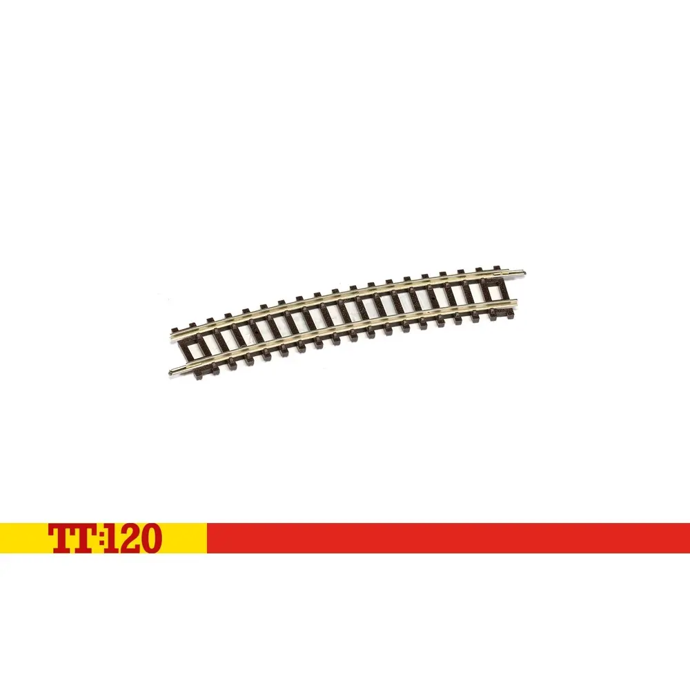 Demi-courbe - 4e rayon 15° 396 mm - Hornby TT8017 - TT 1/120  - 2