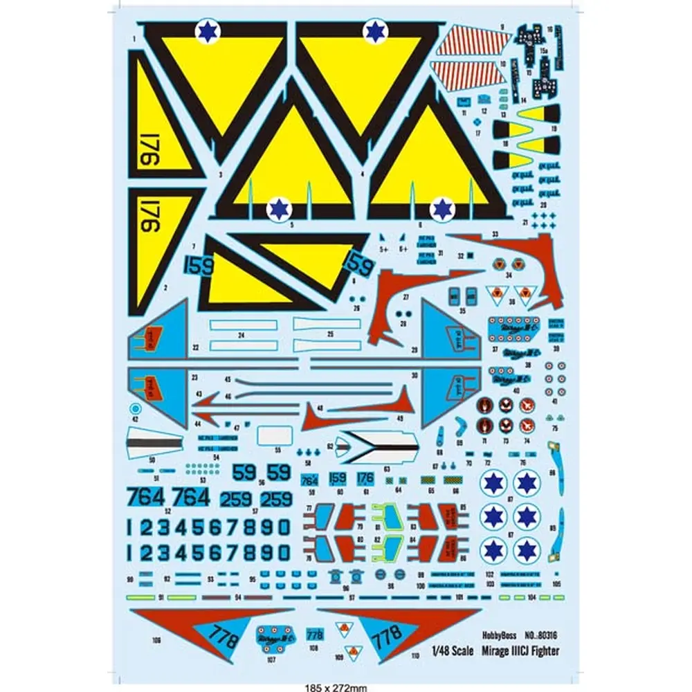 Avion de chasse - Mirage III CJ - Hobby Boss 80316 - 1/48 - 2