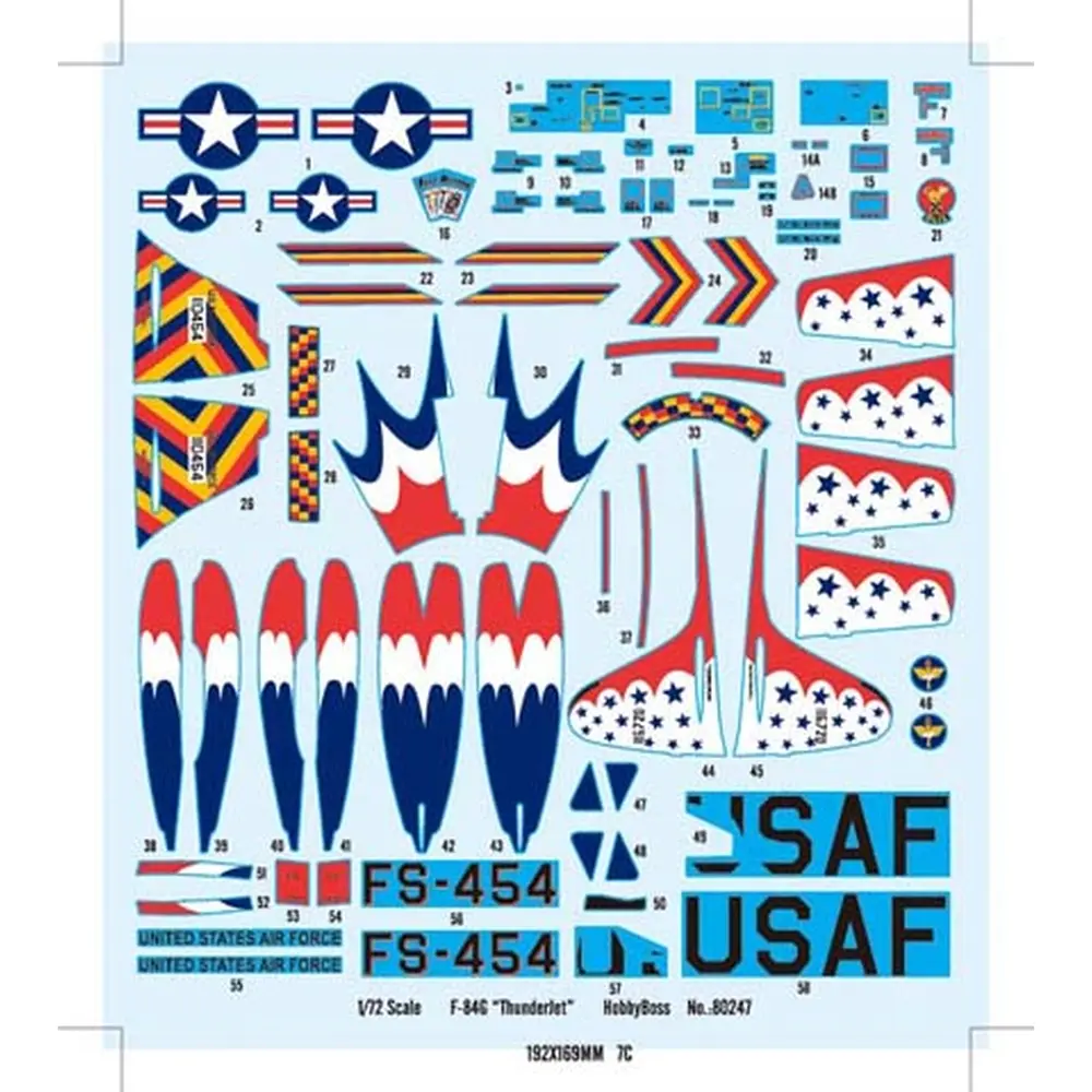 Chasseur Bombardier - F-84G Thunderjet - Hobby Boss 80247 - 1/72 - 3