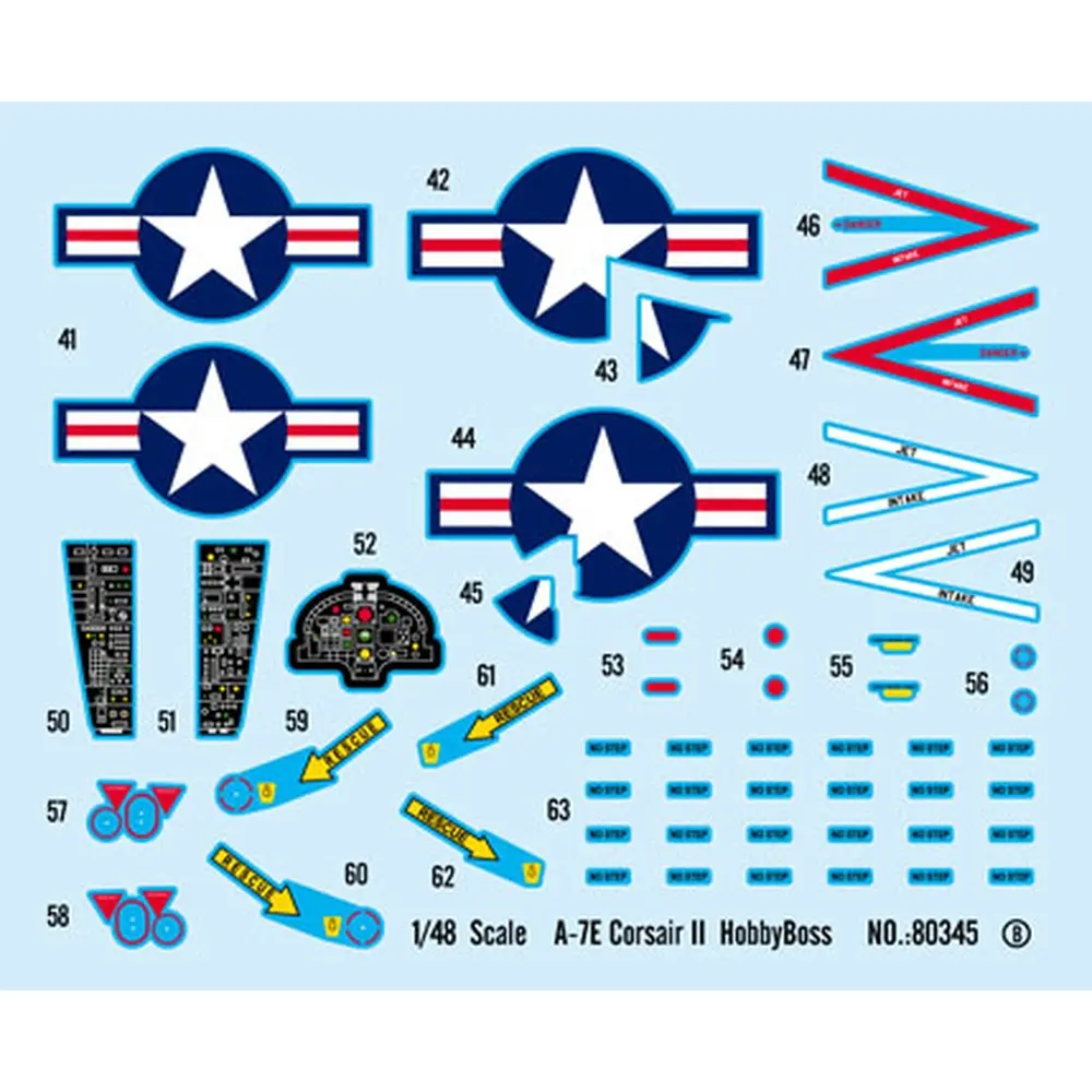 Avion d'Attaque - A-7E Corsaire II - Hobby Boss 80345 - 1/48 - 4