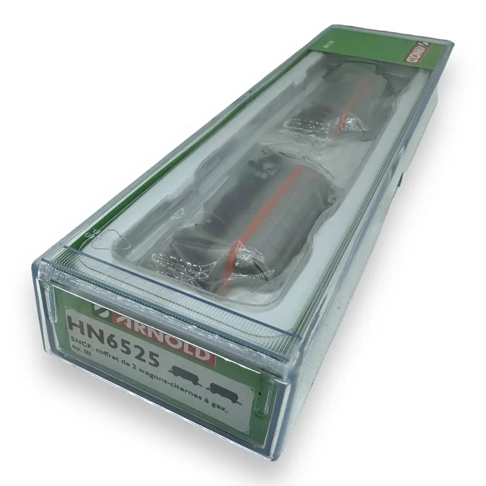 Coffret de 2 wagons citernes à gaz - Arnold HN6525 - N 1/160 - SNCF - Ep III - 2R - 4