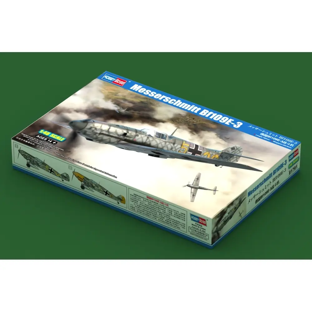 Avion Messerschmitt Bf109E-3 - Hobby Boss 81791 - 1/48 - 2