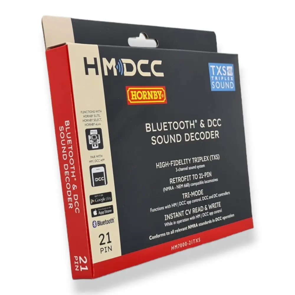 Décodeur son Bluetooth et DCC - 21 broches - Hornby R7322 - HO 1/87 - 3