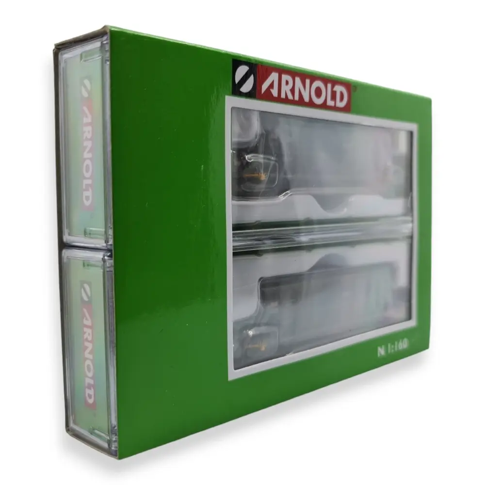 Set 2 wagons trémies Faoos Arnold "S.G.W." HN6548 SCNF - N 1/160 - EP IV - 4