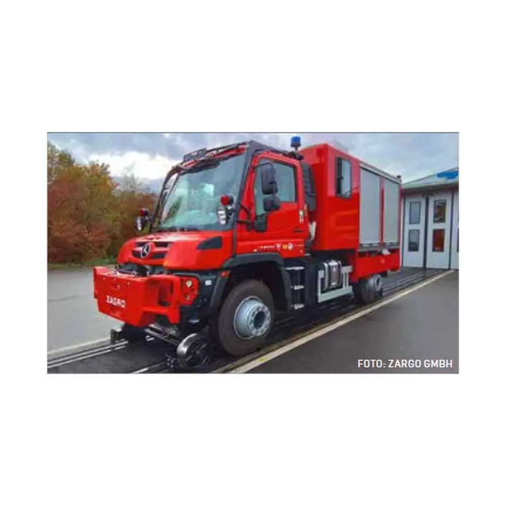 Unimog U423 Pompiers - Hobbytrains H32303 - N 1/160 - Ep VI - 2R - 2