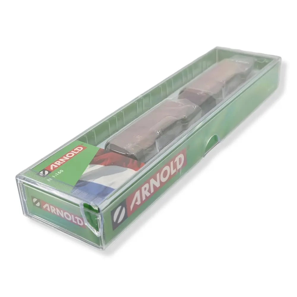 Set 2 wagons couverts  G4 ARNOLD HN6515 - SNCF - N 1/160 - EP IV - 4