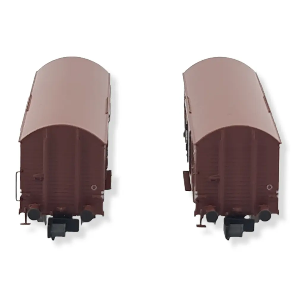 Set 2 wagons couverts  G4 ARNOLD HN6515 - SNCF - N 1/160 - EP IV - 3