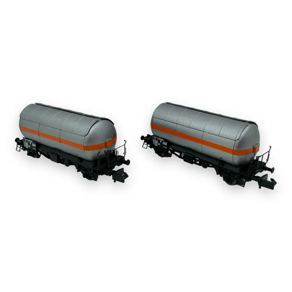 Coffret de 2 wagons citernes à gaz - Arnold HN6525 - N 1/160 - SNCF - Ep III - 2R - 2
