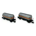 Coffret de 2 wagons citernes à gaz - Arnold HN6525 - N 1/160 - SNCF - Ep III - 2R - 2