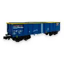 Coffret de 3 wagons tombereaux Eamnos - Arnold HN6602 - N 1/160 - SNCF - Ep VI - 2R - 3