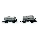 Set de 2 wagons citernes P.Millet - Hobbytrain H24852 - N 1/160 - SNCF - Ep III - 2R - 3
