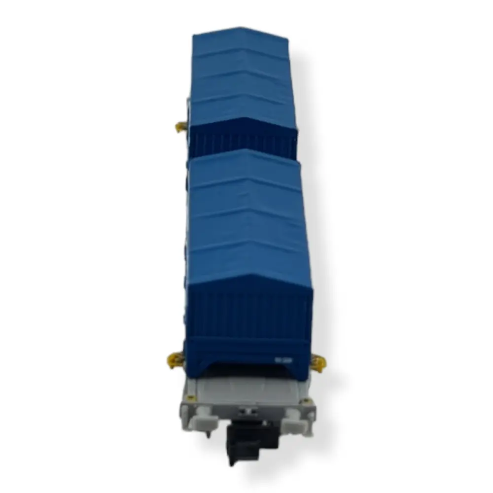 Wagon porte-conteneur NOVATRANS "TTS" bleu Arnold HN6582 SNCF - N 1/160 - EP V - 3