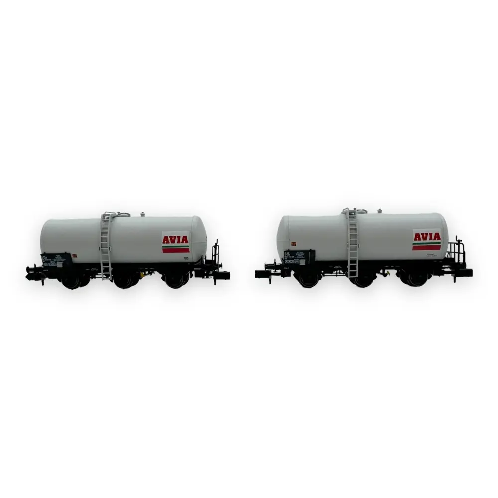 Coffret de 2 wagons citernes à 3 essieux AVIA - Arnold HN6676 - N 1/160 - SNCF - EP IV - 2R - 3