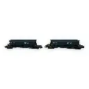 Set de 2 wagons-trémies "SteMi" type Faoos - Arnold HN6615 - N 1/160 - SNCF - EP IV/V - 2R - 3